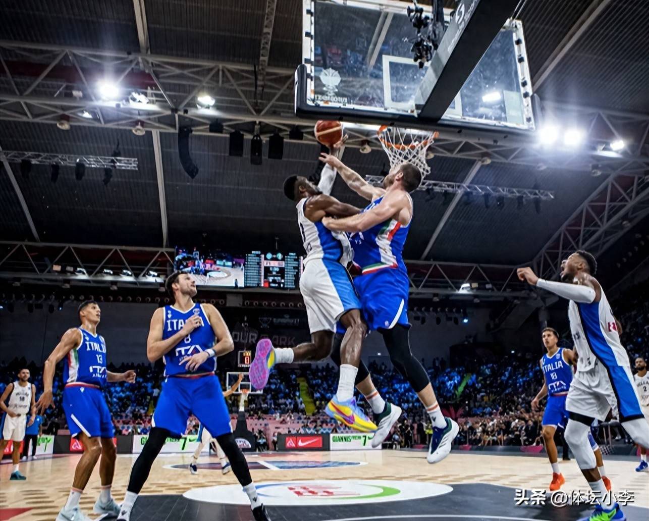 希腊男篮完胜西班牙男篮，丹尼·格林惊艳世界