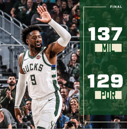 雄鹿横扫辽宁队，麦科勒姆刷新纪录